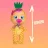   Cry Babies Tutti Frutti - Pia ananász illatú interaktív játékbaba 30cm