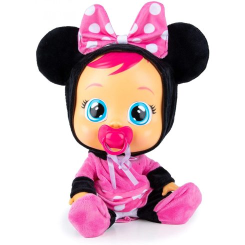 Cry Babies - Minnie interaktív játékbaba 30cm