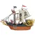 Pirates - Vitorlás kalózhajó figurákkal és kiegészítőkkel