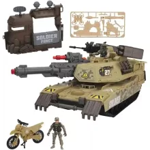   Soldier Force - Interaktív ostromtank figurákkal és motorral
