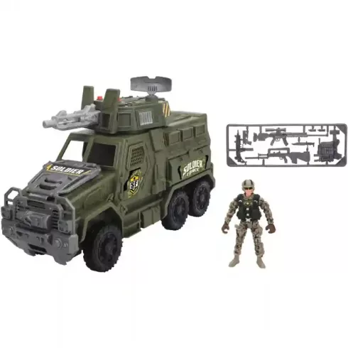 Soldier Force - Katonai speciális egység járműve fénnyel és hanggal