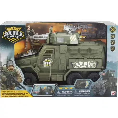 Soldier Force - Katonai speciális egység járműve fénnyel és hanggal