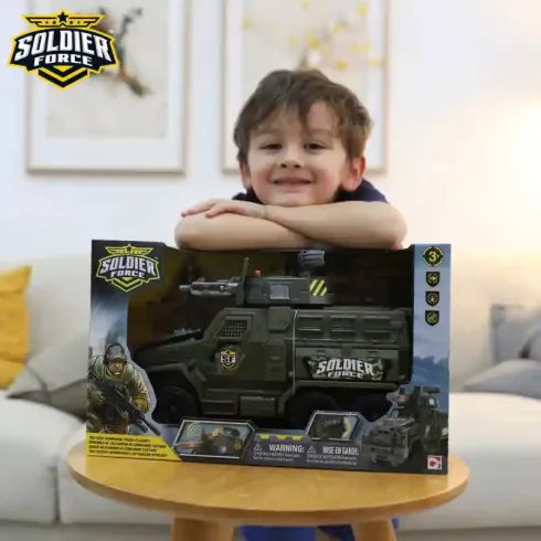 Soldier Force - Katonai speciális egység járműve fénnyel és hanggal