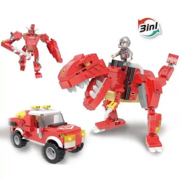 Cogo 3070 3 az 1-ben: T-rex dino, terepjáró vagy robot