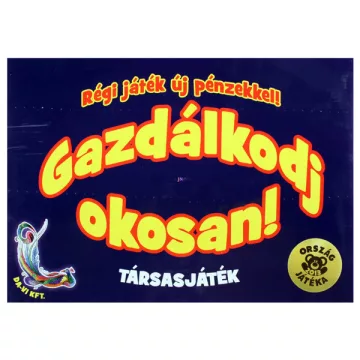   DA-VI 68824 Gazdálkodj okosan - Régi játék új pénzekkel! társasjáték