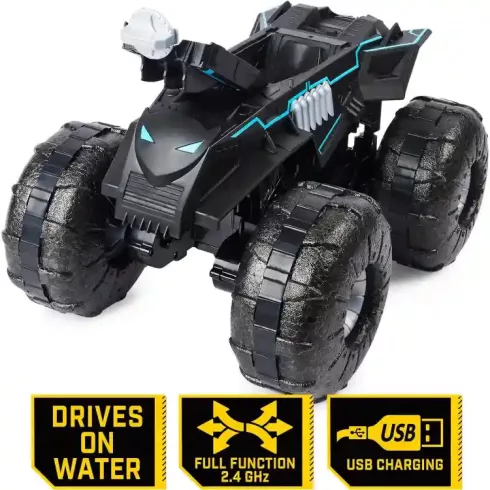 DC Batman - Távirányítós RC All-Terrain Batmobile terepautó 35cm