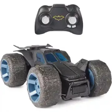   DC Batman - Távirányítós RC Stunt Force Batmobile kaszkadőrautó 27cm