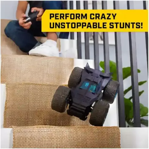 DC Batman - Távirányítós RC Stunt Force Batmobile kaszkadőrautó 27cm