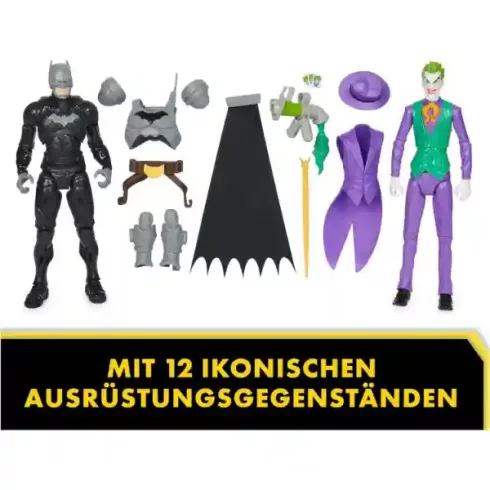 DC Batman Adventures - Batman vs. Joker akciófigura készlet kiegészítőkkel 30cm