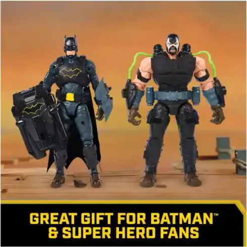 DC Batman Adventures Batman vs. Bane akciófigura készlet kiegészítőkkel 30cm