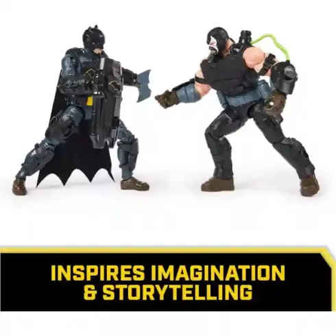 DC Batman Adventures Batman vs. Bane akciófigura készlet kiegészítőkkel 30cm