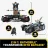   DC 2 az 1-ben interaktív átalakuló Batmobile autó vagy parancsnoki központ figurával 10cm