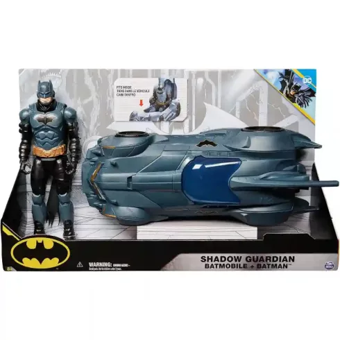 DC Batmobile autó és Batman akciófigura 30cm