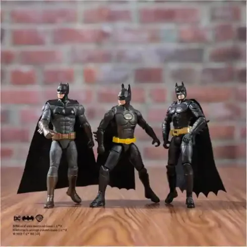 DC Batman Ultimate akciófigura készlet 10cm, Batman Returns, The Dark Knight, Batman v. Superman