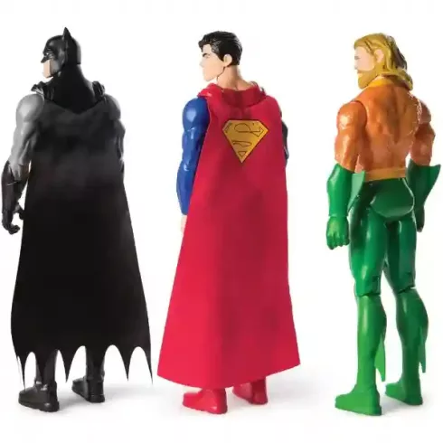 DC Superman, Batman, Aquaman akciófigura készlet 30cm