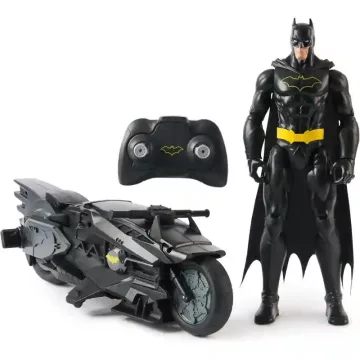   DC Batman - Távirányítós RC Batcycle motor figurával 38cm