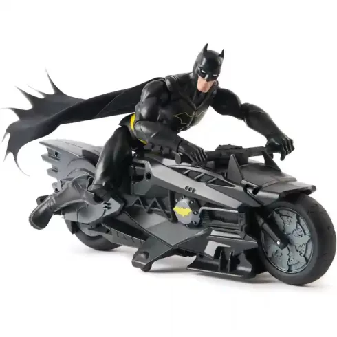 DC Batman - Távirányítós RC Batcycle motor figurával 38cm