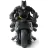   DC Batman - Távirányítós RC Batcycle motor figurával 38cm