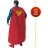DC Comics Superman akciófigura valódi köpennyel 30cm