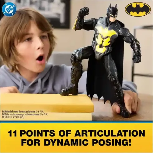 DC Batman interaktív akciófigura fénnyel és hanggal 30cm