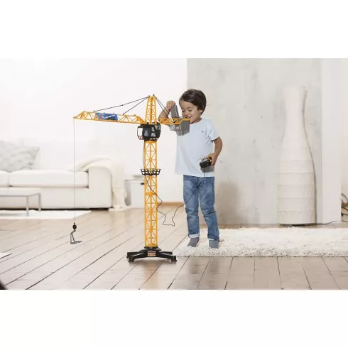 Dickie Toys Construction - Távirányítós RC óriás daru 100cm (csomagolássérült)
