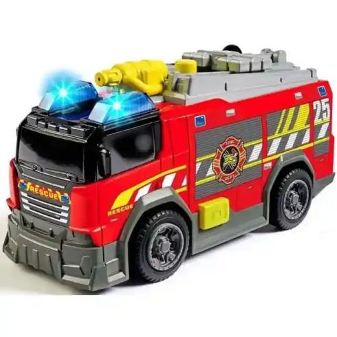 Dickie Toys - Vízspriccelő tűzoltóautó fénnyel és hanggal 15cm