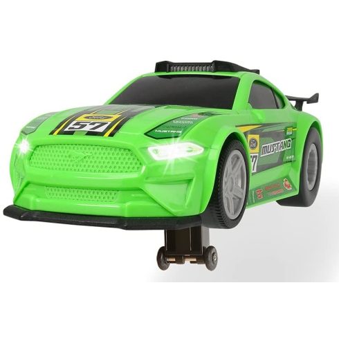 Dickie Toys Racing - Ford Mustang motorizált versenyautó fénnyel és hanggal 25cm (203764009)