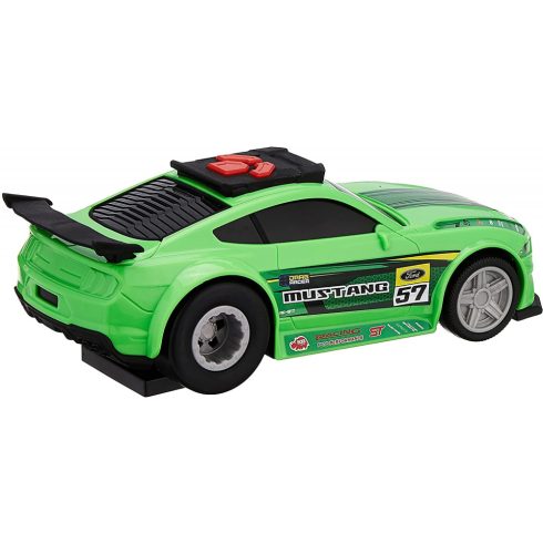 Dickie Toys Racing - Ford Mustang motorizált versenyautó fénnyel és hanggal 25cm (203764009)