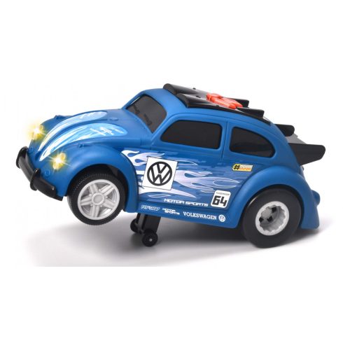 Dickie Toys Racing - VW Bogár motorizált versenyautó fénnyel és hanggal 25cm (203764011)