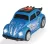   Dickie Toys Racing - VW Bogár motorizált versenyautó fénnyel és hanggal 25cm (203764011)