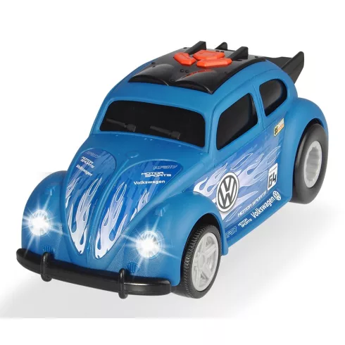 Dickie Toys Racing - VW Bogár motorizált versenyautó fénnyel és hanggal 25cm (203764011)