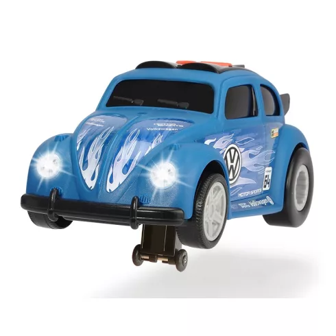 Dickie Toys Racing - VW Bogár motorizált versenyautó fénnyel és hanggal 25cm (203764011)