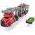 Dickie Toys City - Autószállító kamion kisautókkal 28cm - piros (203745008)