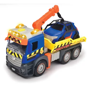   Dickie Toys - Autómentő fénnyel, hanggal, daruval és autóval 26cm (203745016)