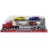   Dickie Toys City - Autószállító kamion kisautókkal 32cm - piros (203746000)