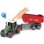 Dickie Toys Farm Series - Fendt traktor utánfutóval, fénnyel és hanggal 42cm (203737002)