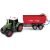 Dickie Toys Farm Series - Fendt traktor utánfutóval, fénnyel és hanggal 42cm (203737002)