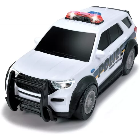 Dickie Toys - Ford Interceptor SUV rendőrautó 15cm fény- és hanghatásokkal