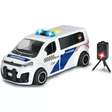   Dickie Toys - Citroen SpaceTourer rendőrautó traffipax-szal 15cm