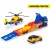 Dickie Toys - Mentőhelikopter és autó szállító interaktív kamion játékszett