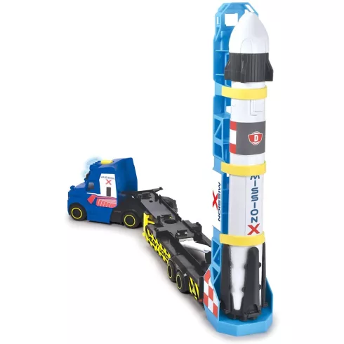Dickie Toys - Űrrakéta szállító kamion fénnyel és hanggal 41cm