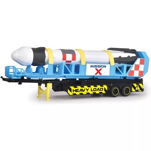 Dickie Toys - Űrrakéta szállító kamion fénnyel és hanggal 41cm