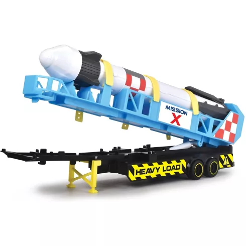 Dickie Toys - Űrrakéta szállító kamion fénnyel és hanggal 41cm