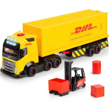 Dickie Toys - Interaktív DHL kamion targoncával