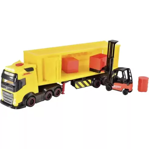 Dickie Toys - Interaktív DHL kamion targoncával