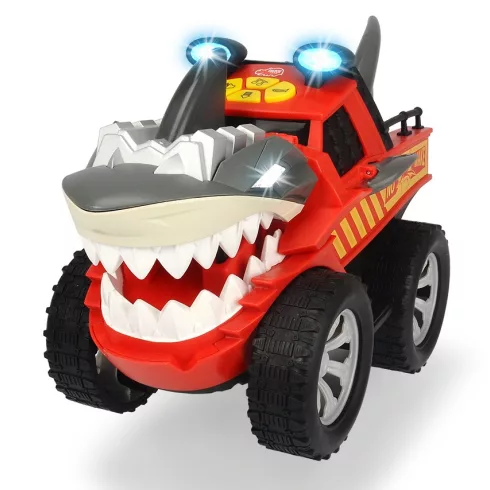 Dickie Toys Racing - Cápás motorizált autó fénnyel és hanggal 32cm (203765005)