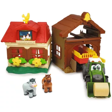  Dickie Toys Happy Series - Farm traktorral és hanggal kicsiknek (203818000)