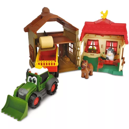 Dickie Toys Happy Series - Farm traktorral és hanggal kicsiknek (203818000)
