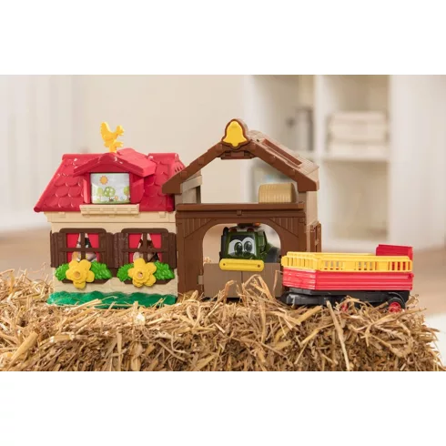 Dickie Toys Happy Series - Farm traktorral és hanggal kicsiknek (203818000)