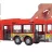   Dickie Toys City - Városi csuklós busz nyitható ajtókkal 46cm - piros (203748001)